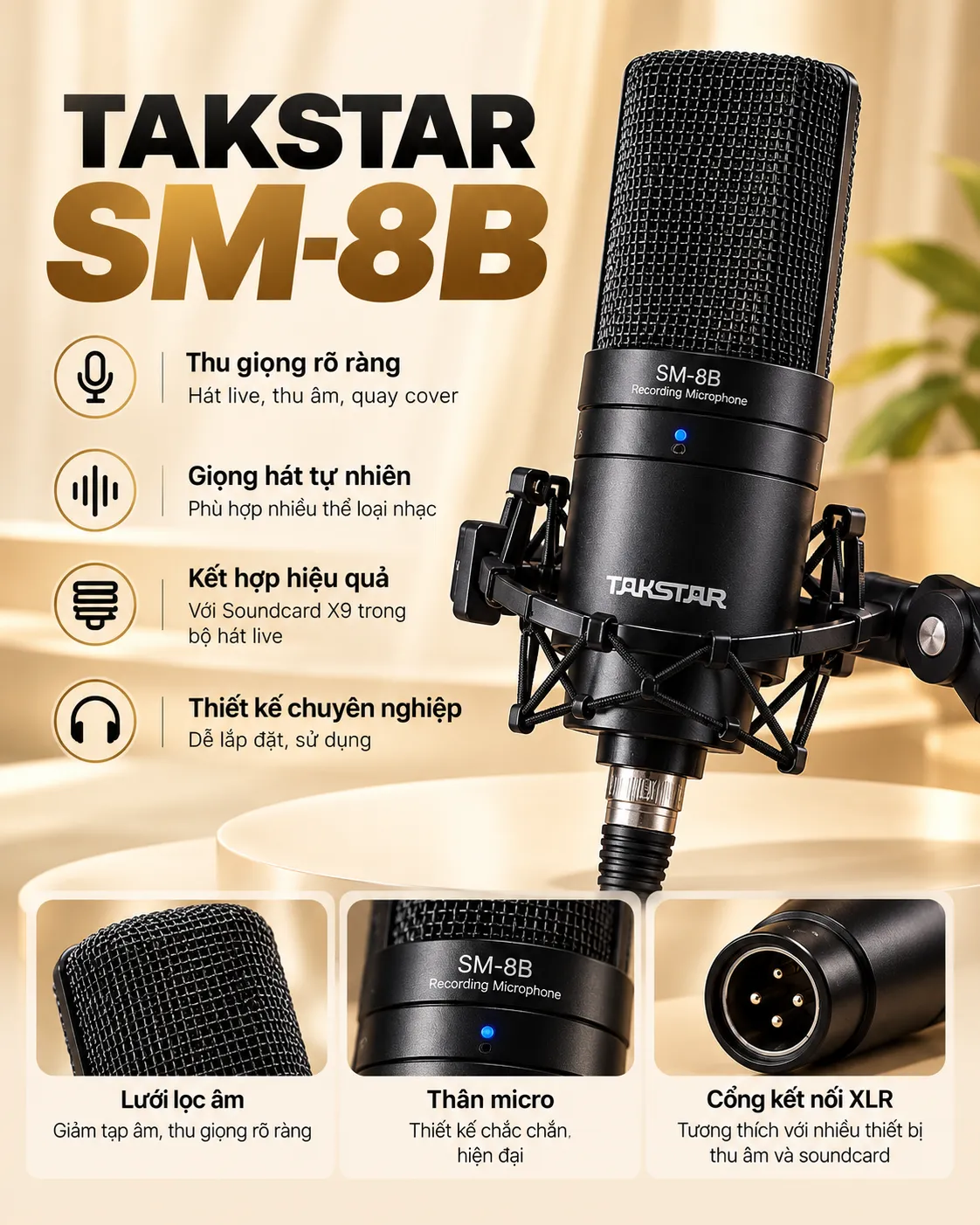 Micro Takstar SM-8B Gen 2